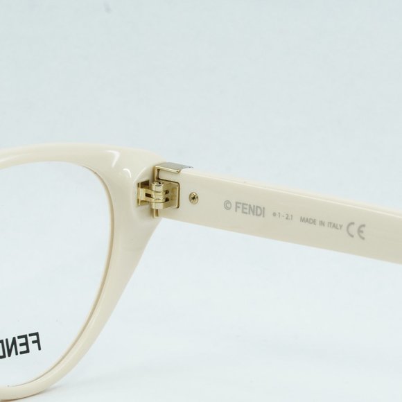 FINAL PRICE NEW FENDI FE50020I 025 IVORY EYEGLASSES main image 5